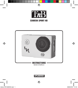 Manual T'nB SPCAMHD2 Action Camera