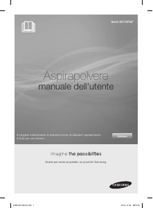 Manuale Samsung SC07F30WJ Aspirapolvere