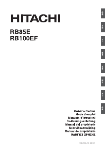 Bedienungsanleitung Hitachi RB 100EF Laubblaser