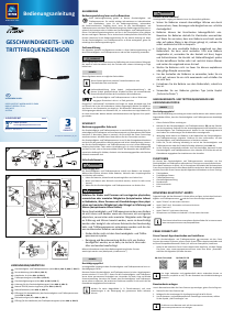 Bedienungsanleitung Crane AE8-SPCD-2 Fahrradcomputer