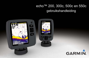Handleiding Garmin echo 300c Fishfinder