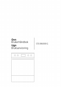 Bruksanvisning BEKO CSS 86000 GW Spis