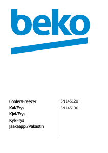 Käyttöohje BEKO SN 145120 Jääkaappi