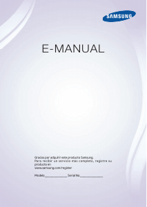 Manual de uso Samsung UE42F5700AW Televisor de LED