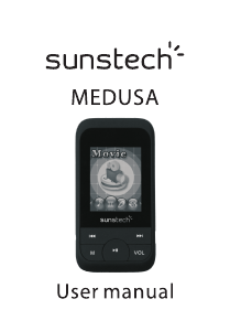 Manual Sunstech MEDUSA Leitor Mp3