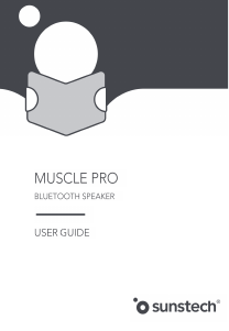 Bruksanvisning Sunstech MUSCLE PRO Högtalare