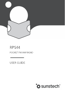 Manual Sunstech RPS44 Rádio