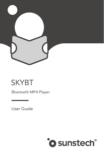 Manual Sunstech SKYBT Leitor Mp3