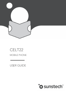 Manual Sunstech CELT22 Mobile Phone