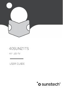 Bruksanvisning Sunstech 40SUNZ1TS LED TV