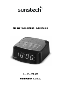 Manual de uso Sunstech FRD40BT Radiodespertador
