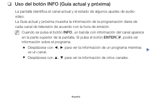 Manual de uso Samsung UE32H5030AW Televisor de LED