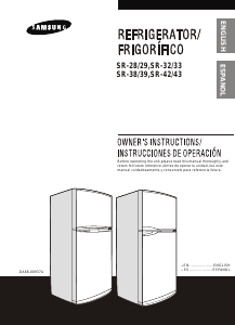 Bruksanvisning Samsung SR-33NXB Kyl-frys