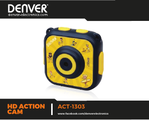 Käyttöohje Denver ACT-1303 Action-kamera