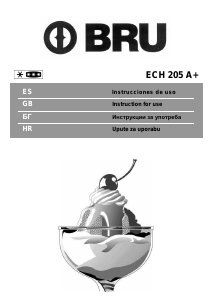 Manual de uso BRU ECH 205 A+ Congelador