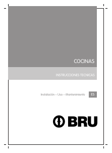 Manual de uso BRU ECC 3 FG BL Cocina