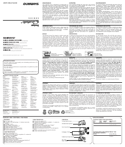 Mode d’emploi Shimano Castaic 200 Moulinet de pêche