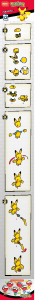 Vadovas Mega Construx set GKY69 Pokemon Pikachu