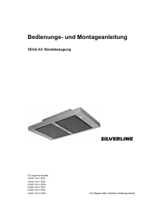 Bedienungsanleitung Silverline VGUD 124.1 SRA Vega AC Randabsaugung Dunstabzugshaube