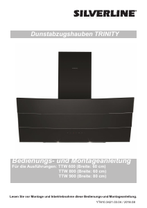 Bedienungsanleitung Silverline TTW 900 W Trinity Dunstabzugshaube