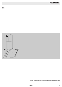 Bedienungsanleitung Silverline LUW 683 S Laura Dunstabzugshaube