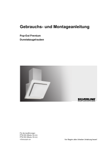 Bedienungsanleitung Silverline PPW 893 W Pop-Out Premium Dunstabzugshaube