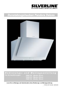 Bedienungsanleitung Silverline PAW 610 WE Pandora Deluxe Dunstabzugshaube