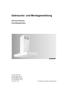Bedienungsanleitung Silverline VAI 120 S Vela Isola Premium Dunstabzugshaube