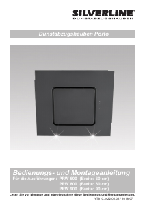 Bedienungsanleitung Silverline PRW 900 W Porto Dunstabzugshaube
