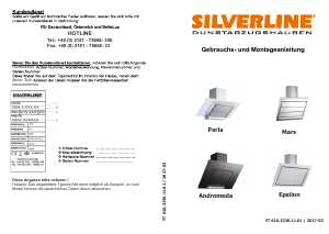 Bedienungsanleitung Silverline ANW 810 W Andromeda Deluxe Dunstabzugshaube