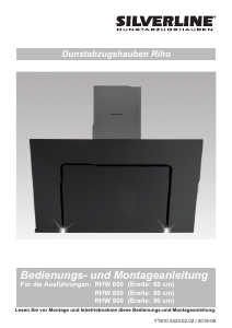 Bedienungsanleitung Silverline RHW 800 S Riho Dunstabzugshaube