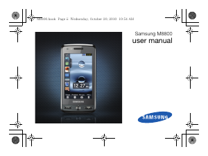 Handleiding Samsung GT-M8800 Pixon Mobiele telefoon