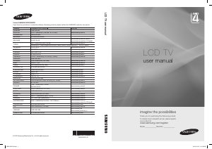 Bruksanvisning Samsung LE19C451E2W LCD TV