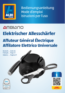 Manuale Ambiano GT-AS-01 Affilacoltelli