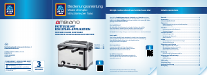 Mode d’emploi Ambiano GT-DFK3-02-CH Friteuse