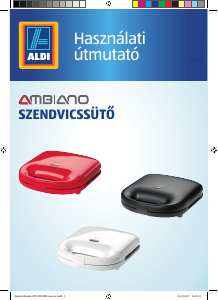 Használati útmutató Ambiano GT-SM-02 Kontaktgrill