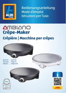 Mode d’emploi Ambiano GT-CPM-03 Crêpière