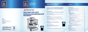 Manuale Ambiano GT-EMG-01 Macchina per espresso