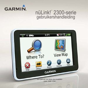 Handleiding Garmin nuLink! 2300 Navigatiesysteem