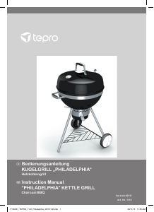 Handleiding Tepro 1118 Philadelphia Barbecue