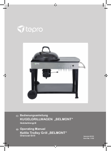 Bedienungsanleitung Tepro 1102 Belmont Barbecue