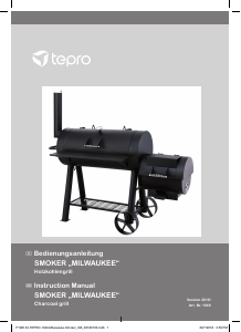 Bedienungsanleitung Tepro 1049 Milwaukee Barbecue