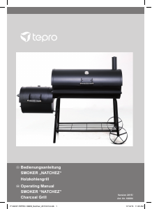 Handleiding Tepro 1088N Natchez Barbecue