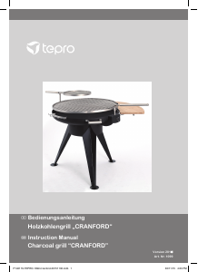 Handleiding Tepro 1099 Cranford Barbecue