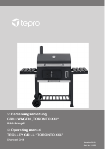 Bedienungsanleitung Tepro 1165 Toronto XXL Barbecue