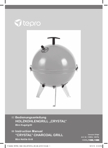 Bedienungsanleitung Tepro 1108N Crystal Barbecue