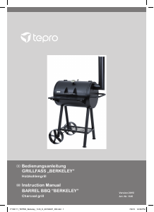 Handleiding Tepro 1145 Berkeley Barbecue