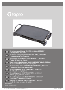 Handleiding Tepro 4040N Odessa Bakplaat