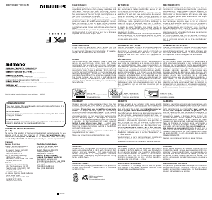 Mode d’emploi Shimano FX 4000F Moulinet de pêche