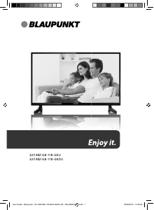 Manual Blaupunkt 32/148Z-GB-11B-GKDU-UK LED Television
